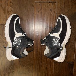 Chanel Suede CC Logo - Women’s SZ 6.5 / 37